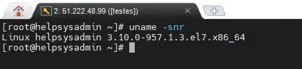 Centos 7 default kernel