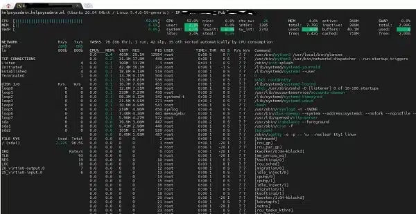 Como instalar Glances no Linux
