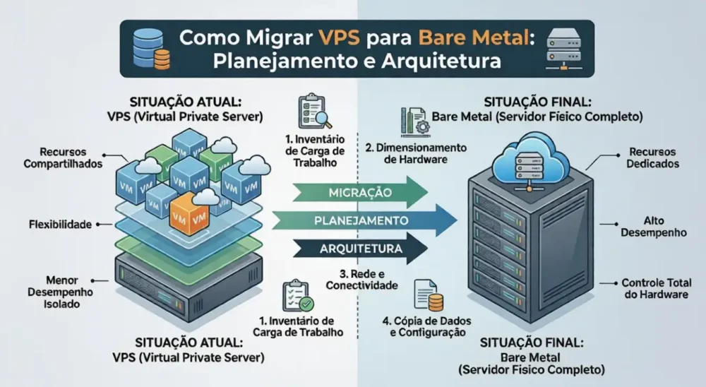 Migrar vps para bare metal