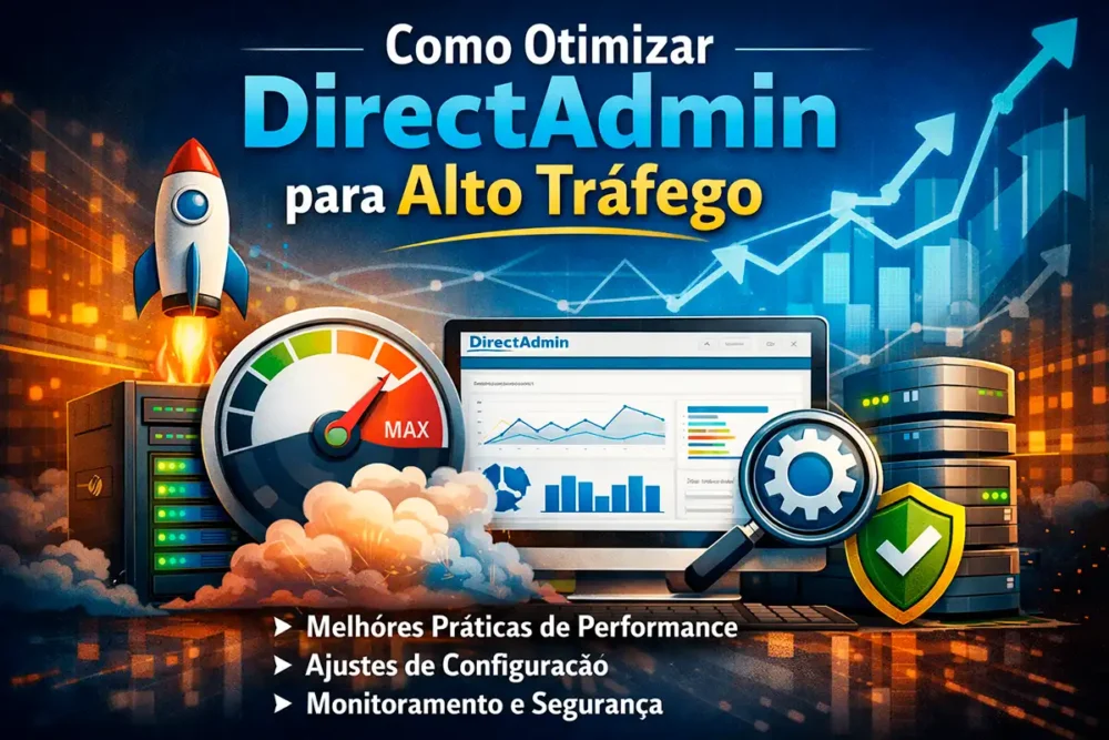 otimizar directadmin alto tráfego