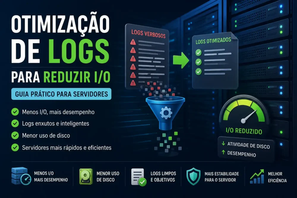 otimização de logs para reduzir io