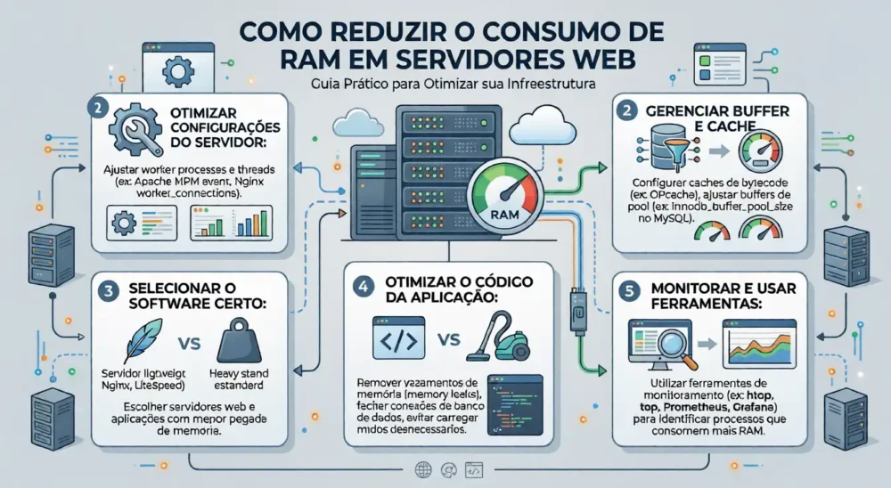 como reduzir consumo de ram