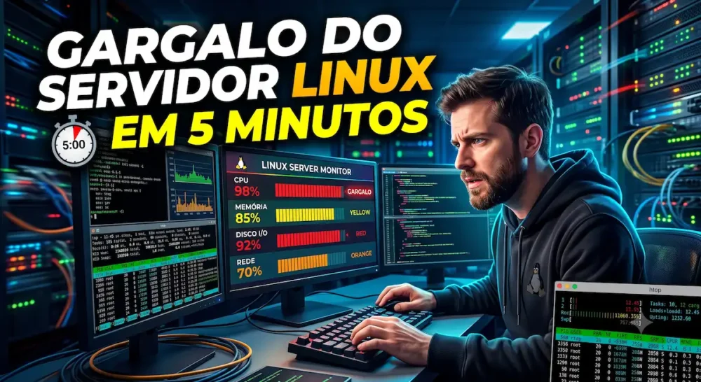 como resolver gargalo em servidor 5 minutos