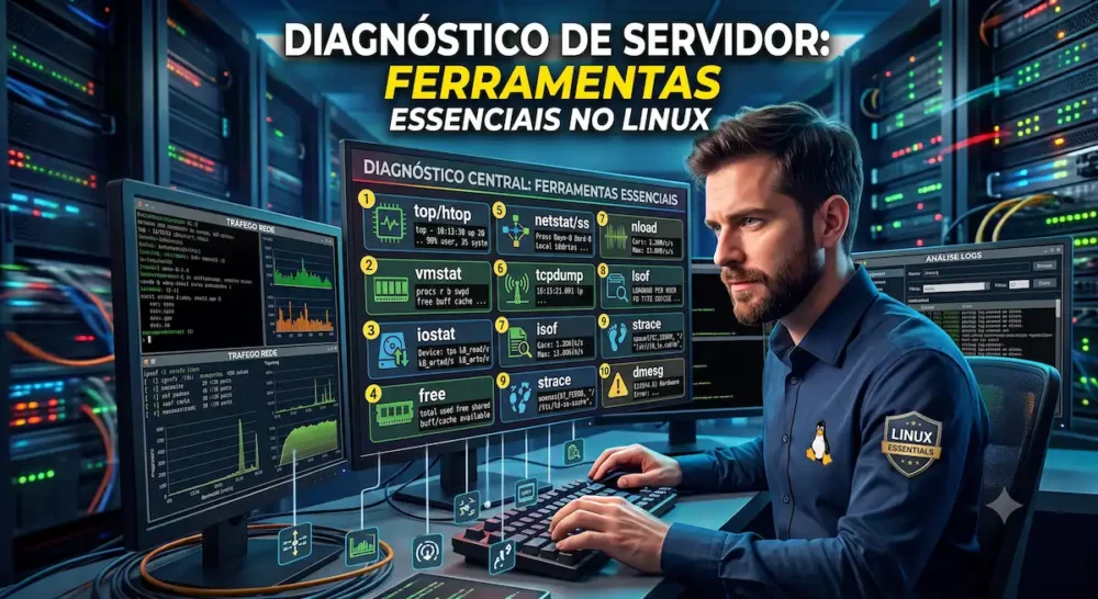 diagnostico de servidor ferramentas essenciais no linux
